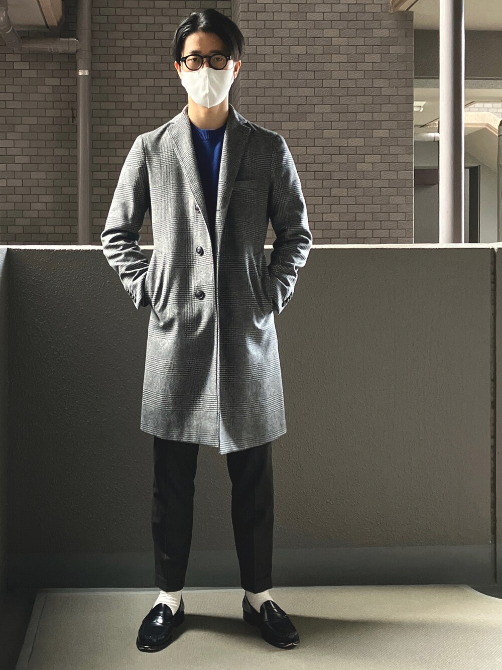 INCOTEX（インコテックス）＞ ソリッド 1プリーツ パンツ 1NT024-90193