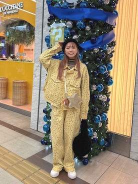 「CA4LA（カシラ）のアイテム」を使った、まぐ🐥さん（レディース・156cm）の冬コーディネート