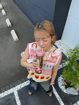 「HUMAN MADE（ヒューマンメード）のアイテム」を使った、まぐ🐥さん（レディース・156cm）の秋コーディネート