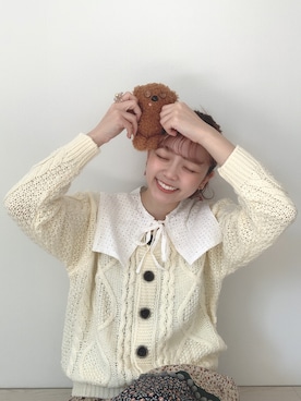 「mikke（ミッケ）のアイテム」を使った、まぐ🐥さん（レディース・156cm）の秋コーディネート