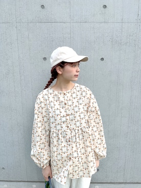 「everycoco（エブリーココ）のアイテム」を使った、まぐ🐥さん（レディース・156cm）の春コーディネート