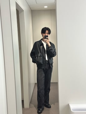 「LURAKU（ルラク）のアイテム」を使った、Keiさん（メンズ・178cm）の春コーディネート