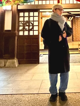 「MERRELL（メレル）のアイテム」を使った、conbukunさん（メンズ・173cm）の冬コーディネート