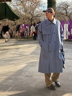 「HARE（ハレ）のアイテム（ジャケット/アウター）」を使った、conbukunさん（メンズ・173cm）の冬コーディネート