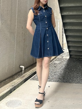「参戦服」｜aikoさん（レディース・158cm）の夏コーディネート