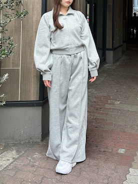 「dazzlin（ダズリン）のアイテム（パンツ）」を使った、aikoさん（レディース・158cm）の春コーディネート