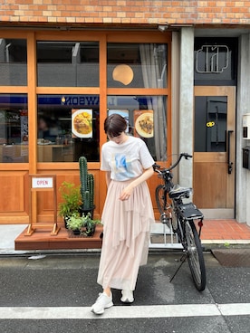 「オトナカワイイ」｜yukiさん（レディース・160cm）の秋コーディネート