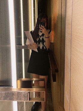 ☾︎ ᴀ ɢ ɴ ᴇ s ⊹*さんのコーディネート