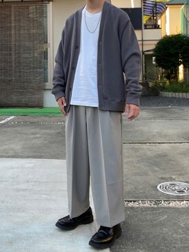 ミノさん（メンズ・173cm）の秋コーディネート