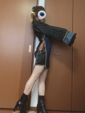 「中華街」｜Rさん（レディース・158cm）の秋コーディネート