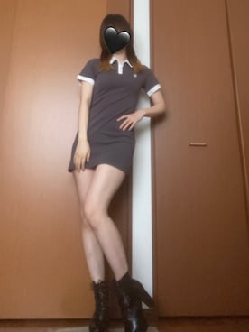 「AliExpress」｜「アイテム（ワンピース/ドレス）」を使った、Rさん（レディース・158cm）の夏コーディネート