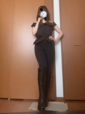 「TABOO（タブー）のアイテム」を使った、Rさん（レディース・158cm）の夏コーディネート