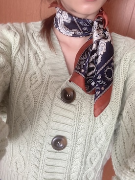 Rさん（レディース・158cm）の秋コーディネート