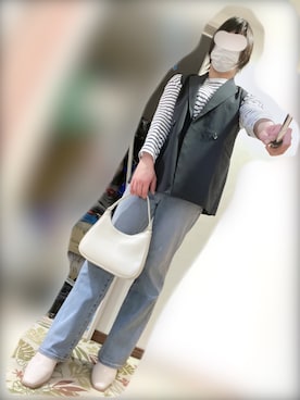 「バブーシュ」｜Mamiさん（メンズ・175cm）の春コーディネート