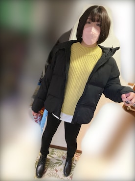 「女装」｜「アイテム（その他アウター）」を使った、Mamiさん（メンズ・175cm）の秋コーディネート