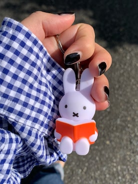 「Miffy（ ミッフィー）のアイテム（雑貨/ホビー）」を使った、9526さん（レディース・160cm）の秋コーディネート