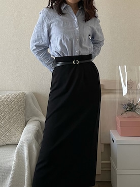 「SLOBE IENA（スローブイエナ）のアイテム（ファッション雑貨）」を使った、junnさん（レディース・161cm）の春コーディネート