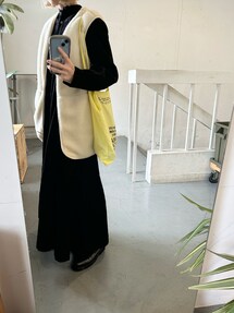 BACCA（バッカ）の「□コットンピケ シャツドレス（ワンピース