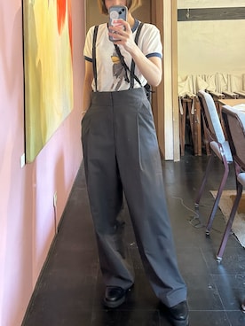 「アイテム（ブレスレット）」を使った、naoさん（レディース・159cm）の夏コーディネート