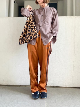 「BEAUTY&YOUTH UNITED ARROWS（ビューティーアンドユースユナイテッドアローズ）のアイテム（トートバッグ）」を使った、naoさん（レディース・159cm）の秋コーディネート