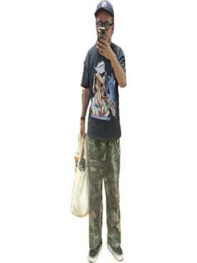 「green label relaxing（グリーンレーベルリラクシング）のアイテム（キャップ）」を使った、inagooさん（メンズ・165cm）の夏コーディネート