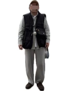 「thisisneverthat（ディスイズネバーザット）のアイテム（帽子）」を使った、inagooさん（メンズ・165cm）の春コーディネート