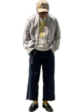 「thisisneverthat（ディスイズネバーザット）のアイテム」を使った、inagooさん（メンズ・165cm）の春コーディネート