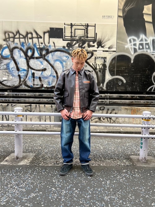 FADE CHECK SHIRT "USAFA" / フェイド チェックシャツ / AVIREX / アヴィレックス