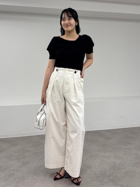 「VIS（ビス）のアイテム」を使った、saraさん（レディース・165cm）の夏コーディネート