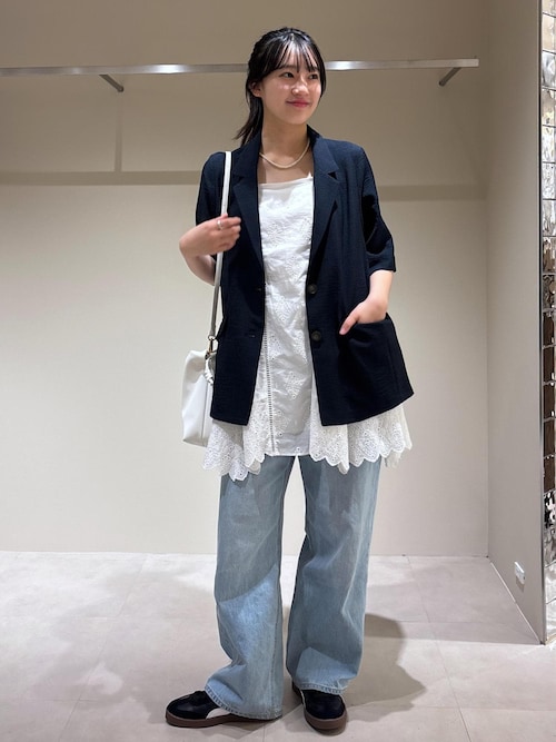 【接触冷感・洗える】ハーフスリーブジャケット VIS(ビス) / 【接触冷感・洗える】ハーフスリーブジャケット
