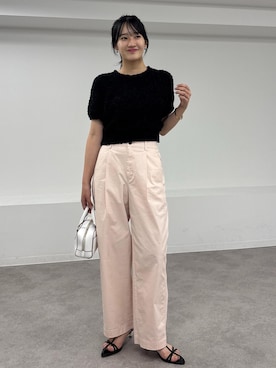 「VIS（ビス）のアイテム」を使った、saraさん（レディース・165cm）の夏コーディネート