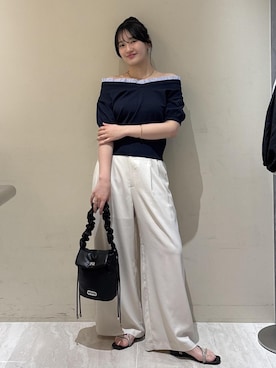 「VIS（ビス）のアイテム」を使った、saraさん（レディース・165cm）の春コーディネート