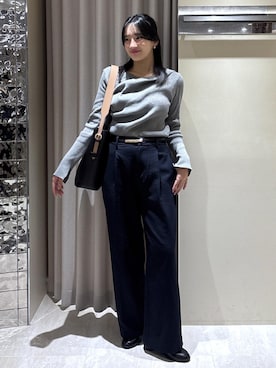 「Juze（ジュゼ）のアイテム」を使った、saraさん（レディース・165cm）の秋コーディネート