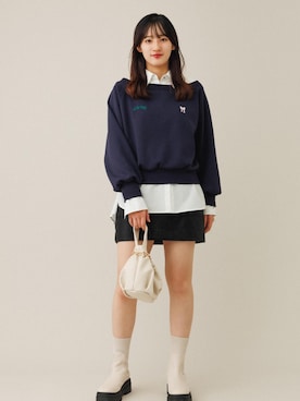 「クリスマスコーデ」｜saraさん（レディース・165cm・10代）の秋コーディネート