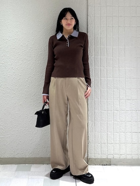 「アイテム（ブーツ）」を使った、saraさん（レディース・165cm・10代）の秋コーディネート