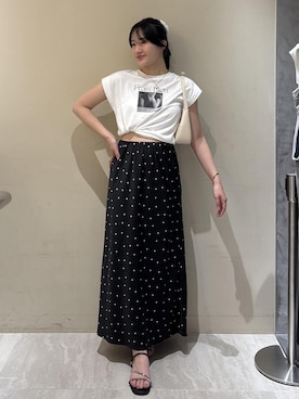 「VIS（ビス）のアイテム（バッグ）」を使った、saraさん（レディース・165cm）の夏コーディネート