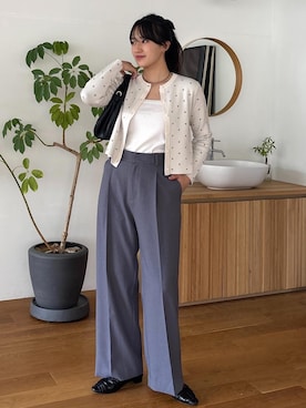 「アイテム（パンプス）」を使った、saraさん（レディース・165cm・20代）の秋コーディネート