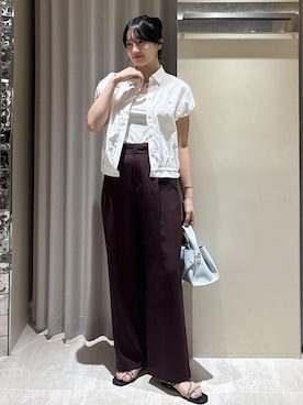 「POLO BCS（ポロ ビーシーエス）のアイテム」を使った、saraさん（レディース・165cm）の夏コーディネート
