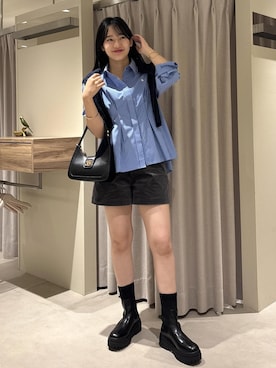 「デートコーデ」｜saraさん（レディース・165cm・10代）の秋コーディネート