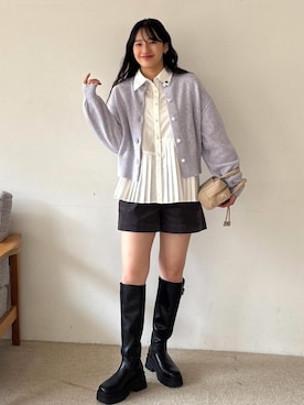「デートコーデ」｜saraさん（レディース・165cm・10代）の秋コーディネート