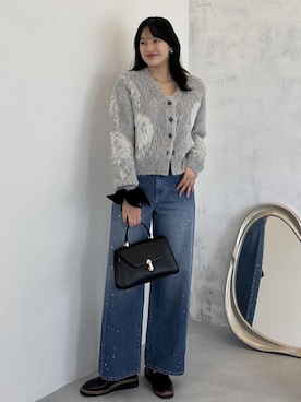 「アイテム（ローファー）」を使った、saraさん（レディース・165cm・10代）の秋コーディネート