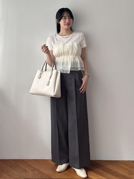 saraさん(レディース・165cm)の春コーディネート