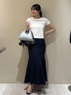 「VIS（ビス）のアイテム」を使った、saraさん（レディース・165cm）の春コーディネート