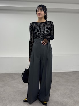 「VIS（ビス）のアイテム」を使った、saraさん（レディース・165cm）の夏コーディネート