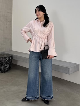 saraさん（レディース・165cm）の冬コーディネート