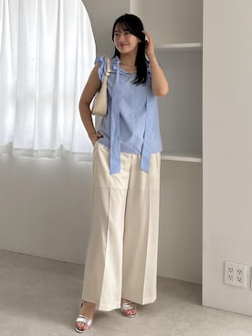 「VIS」｜saraさん（レディース・165cm）の春コーディネート