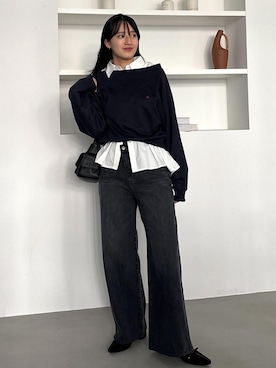 「VIS（ビス）のアイテム」を使った、saraさん（レディース・165cm）の夏コーディネート