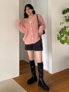 「VIS（ビス）のアイテム」を使った、saraさん（レディース・165cm）の秋コーディネート