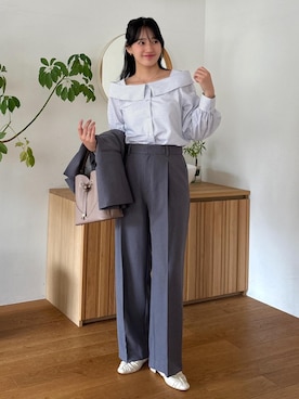 「アイテム（パンツ）」を使った、saraさん（レディース・165cm・10代）の夏コーディネート