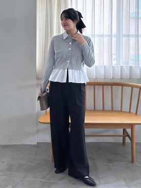 「アイテム（パンプス）」を使った、saraさん（レディース・165cm・20代）の秋コーディネート